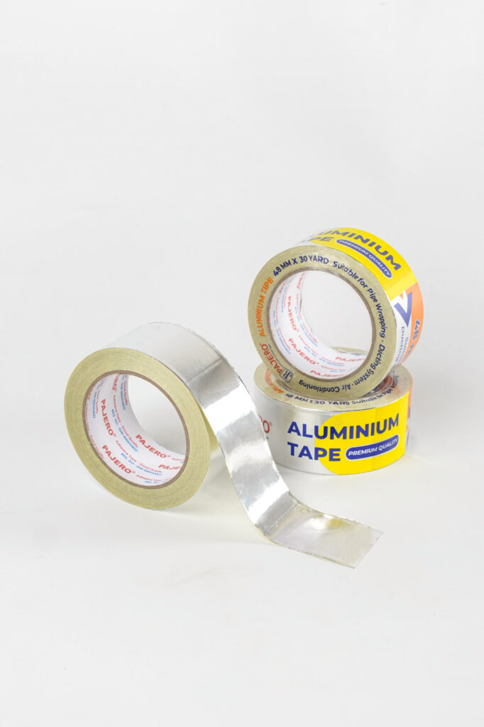 Pajero Aluminium Foil Tape Solusi Perekat Tahan Panas dan Kedap Udara untuk Berbagai Kebutuhan. Pabrik Aluminium Foil Tape