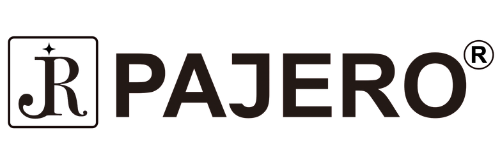 pajero tape logo white black